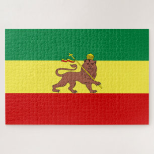 Puzzle Drapeau rastafarien (Rastafarianisme) (Rasta)