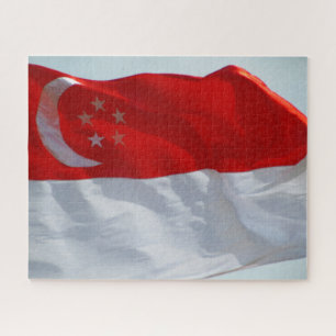 Puzzle drapeau singapour
