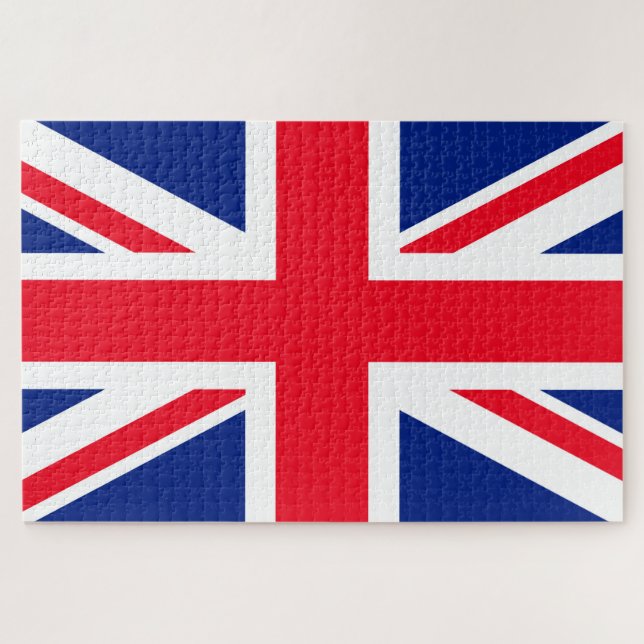 Puzzle Drapeau Union Jack du Royaume-Uni (Horizontal)