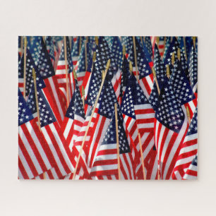 Puzzle Drapeaux américains
