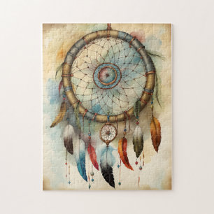 Puzzle Dream Catcher Art