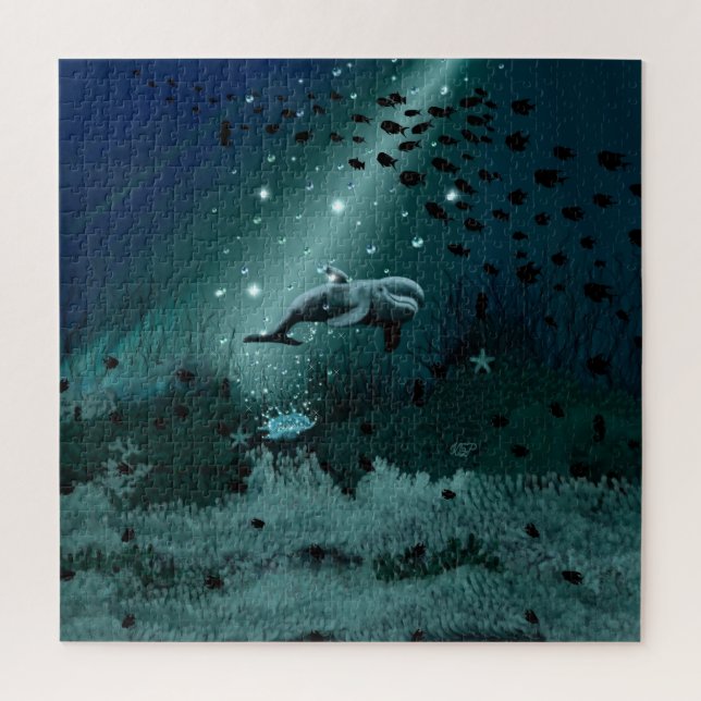 Puzzle Dream dauphin (Vertical)