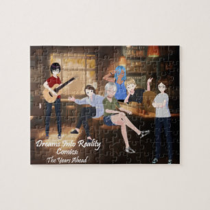 Puzzle DreamsIntoRealityComics The Bar Cover Art