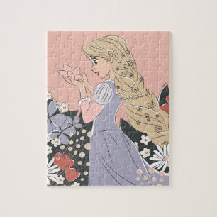 Puzzle Dreamy Rapunzel en fleurs