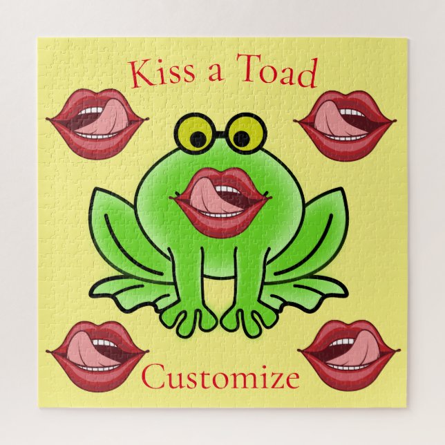 Puzzle Drôle Embrasse Un Toad Thunder_Cove (Vertical)