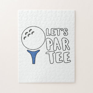 Puzzle Drôle Golf Lover Cadeau Let's Par Tee Golf Cadeau