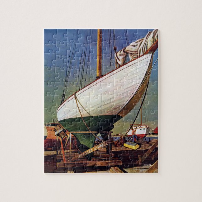 Puzzle Dry Dock par John Atherton (Vertical)