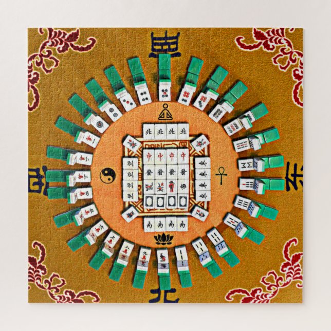 Puzzle du cercle mystique Mahj (Vertical)