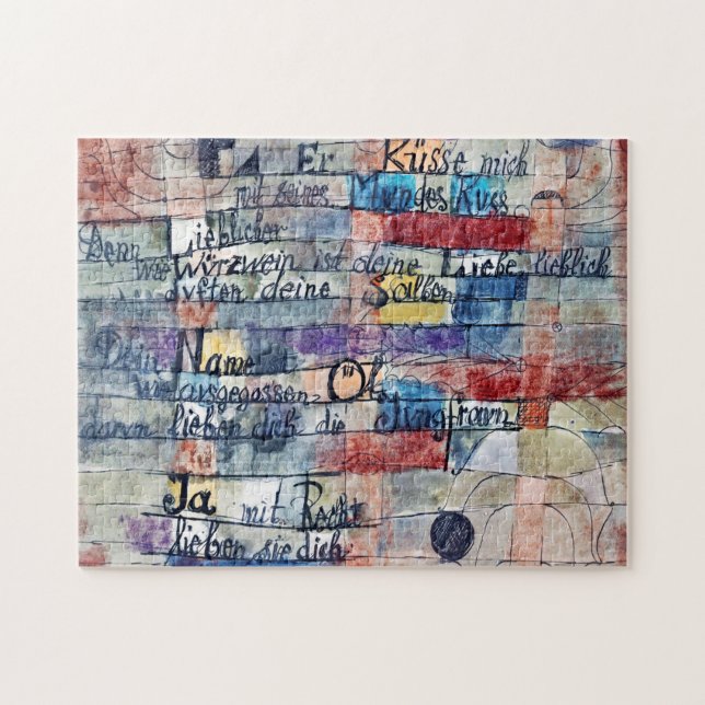 Puzzle Du chant des chansons, Klee (Horizontal)