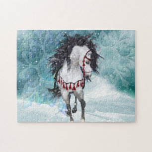 Puzzle du Cheval de neige