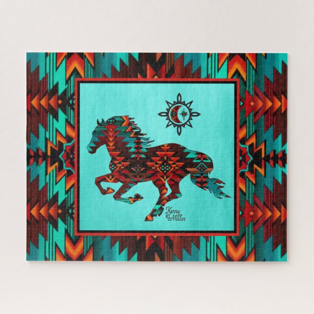 Puzzle du Cheval du Sud-Ouest (Horizontal)