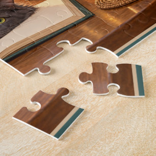 Puzzle du club de lecture non programmé pour chats