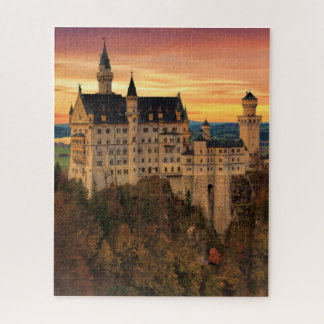 Puzzle du coucher de soleil de Neuschwanstein