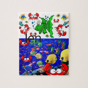 Puzzle du crabe de poisson