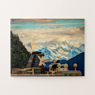 Puzzle du glacier Mendenhall en Alaska