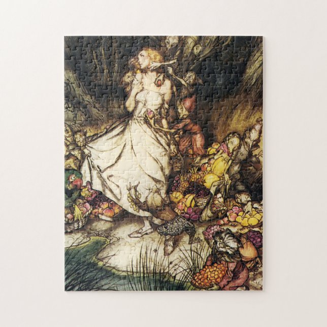 Puzzle du marché de lutin (Vertical)
