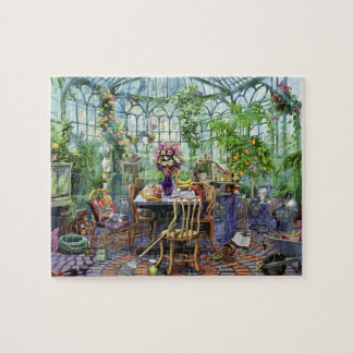 Puzzle du matin de serre