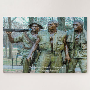 Puzzle du Mémorial des Soldats du Vietnam à Washin