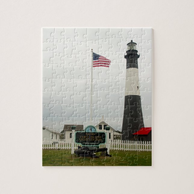 Puzzle du phare de Tybee Island (Vertical)