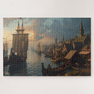 Puzzle du port viking