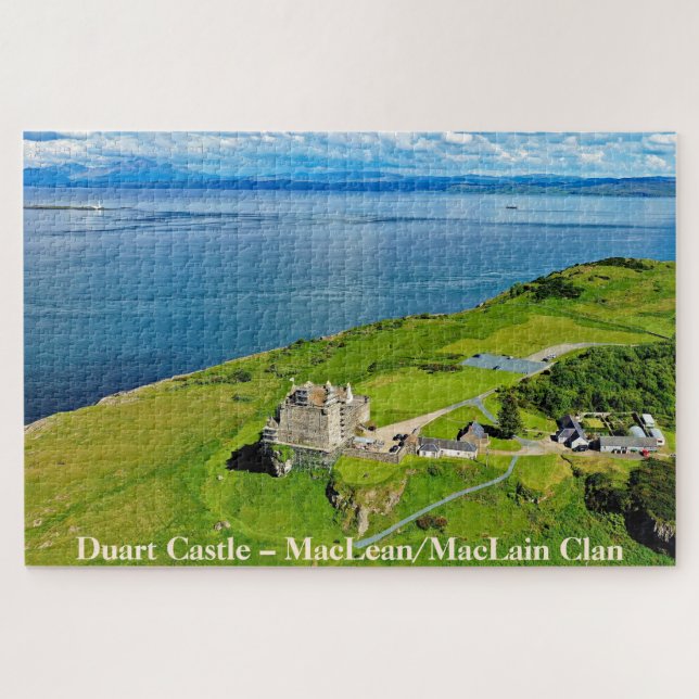 Puzzle Duart Castle - MacLean/MacLain Clan (Horizontal)