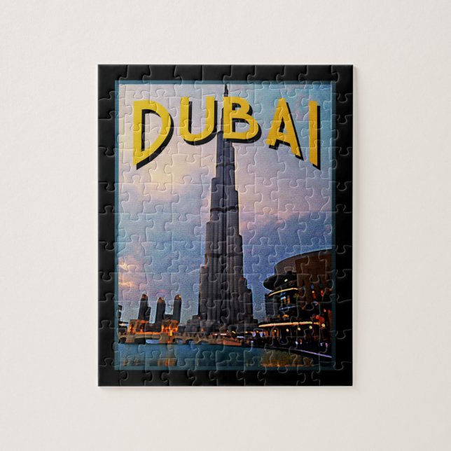 Puzzle Dubaï Travel (Vertical)