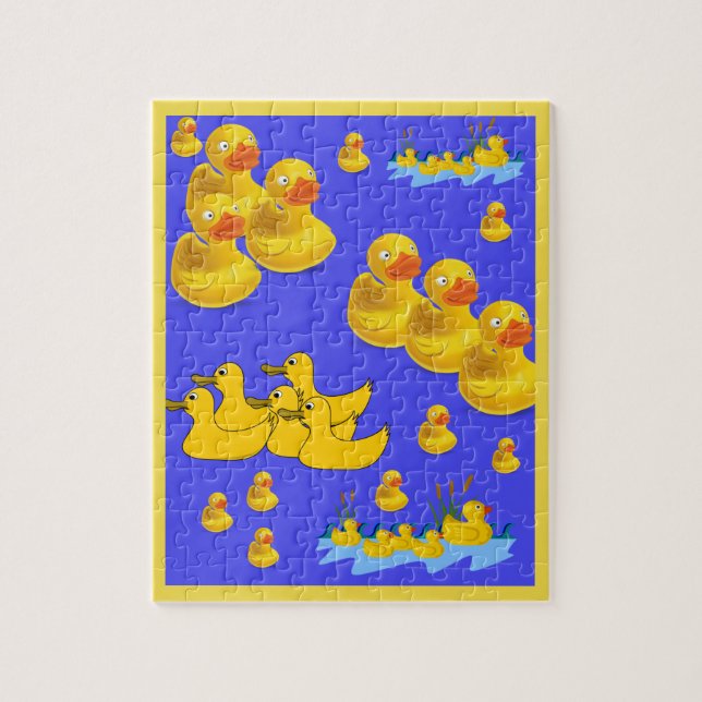 Puzzle Duck Jigsaw (Vertical)