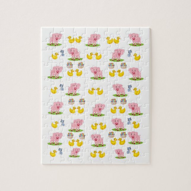 Puzzle Duck Jigsaw (Vertical)