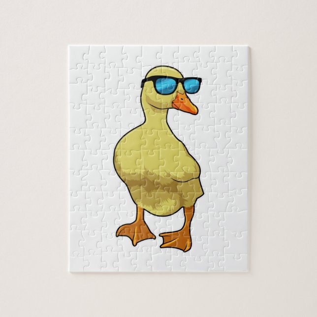 Puzzle Duck with Sung (Vertical)