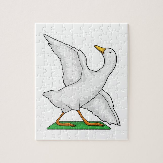 Puzzle Duck Yoga Méditation Fitness (Vertical)