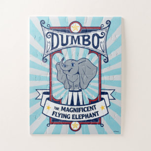 Puzzle Dumbo   Le Magnifique Flying Elephant Circus Art
