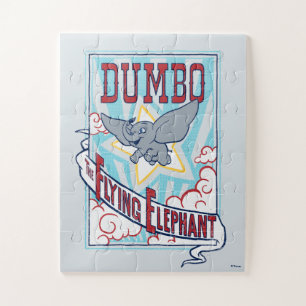 Puzzle Dumbo  L'éléphant volant, l'art du cirque