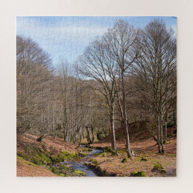 Puzzle d'un bois paisible (Vertical)