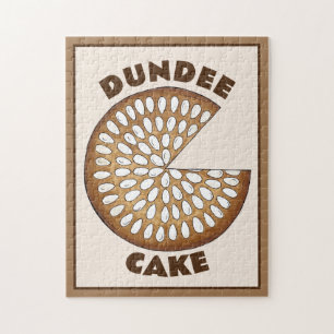 Puzzle Dundee Cake Scotland Scotland Food Fruit Cake