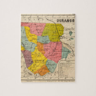Puzzle Durango, Mexique