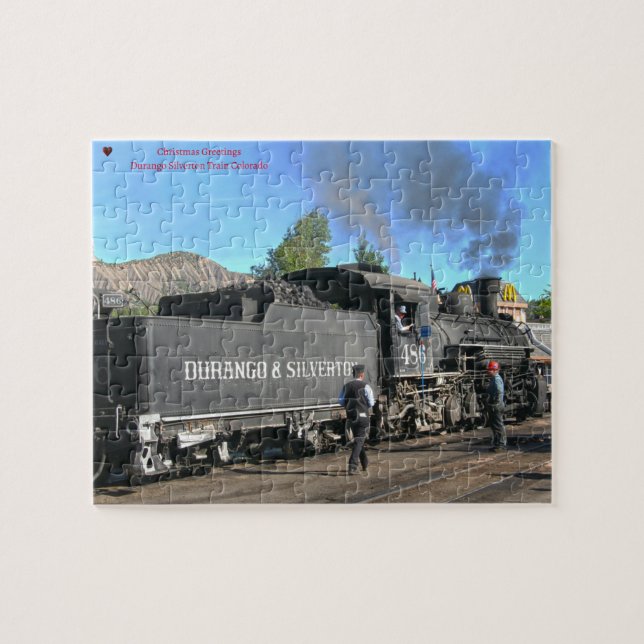Puzzle Durango Silverton Train Colorado (Horizontal)