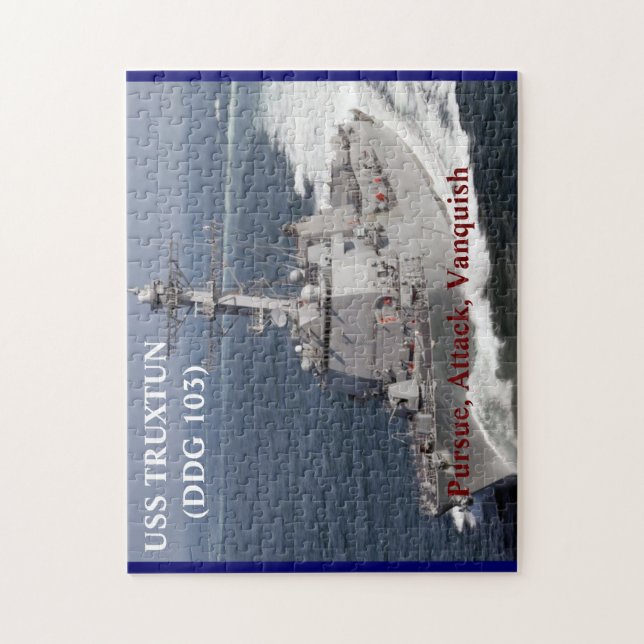 Puzzle d'USS TRUXTUN (Vertical)