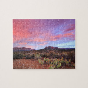 Puzzle Eagle Crags Sion Cactus coucher du soleil