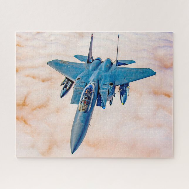 Puzzle EAGLE DE GRÈVE F-15E (16 x 20 POUCES) (Horizontal)