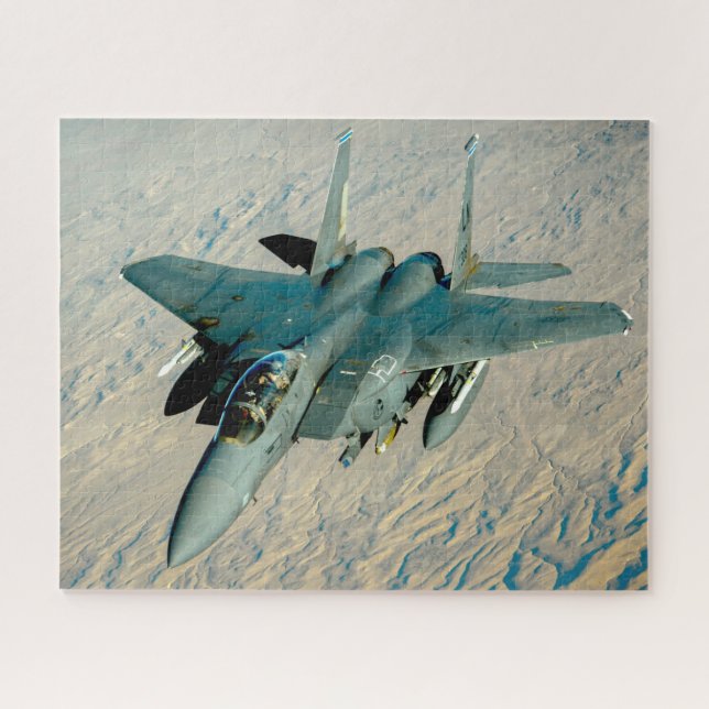 Puzzle EAGLE DE GRÈVE F-15E (16 x 20 POUCES) (Horizontal)