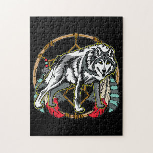 Puzzle Eagle Dreamcatcher