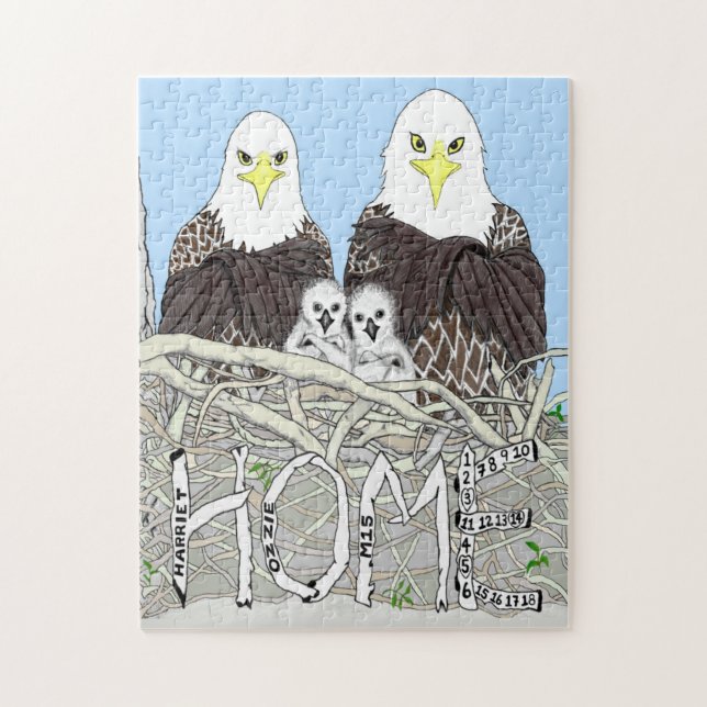 Puzzle Eagles Harriet Ozzie M15 Es 17+18 ACCUEIL FORT (Vertical)