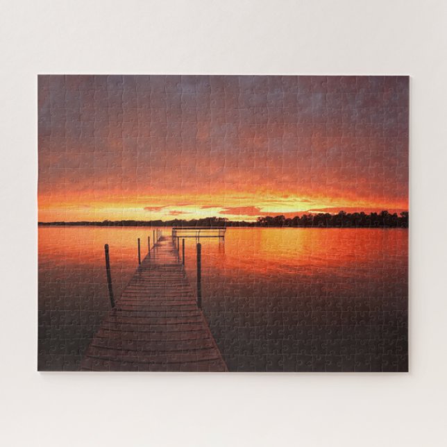 Puzzle Eau | Lac Minnetonka, Minnesota (Horizontal)