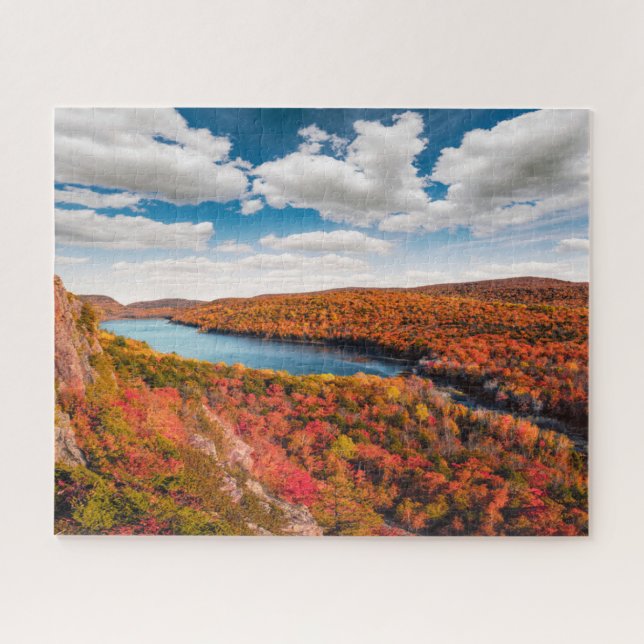 Puzzle Eau | Porcupine Mountains Michigan (Horizontal)