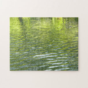 Puzzle Eaux d'Oak Creek Nature jaune et verte Photo