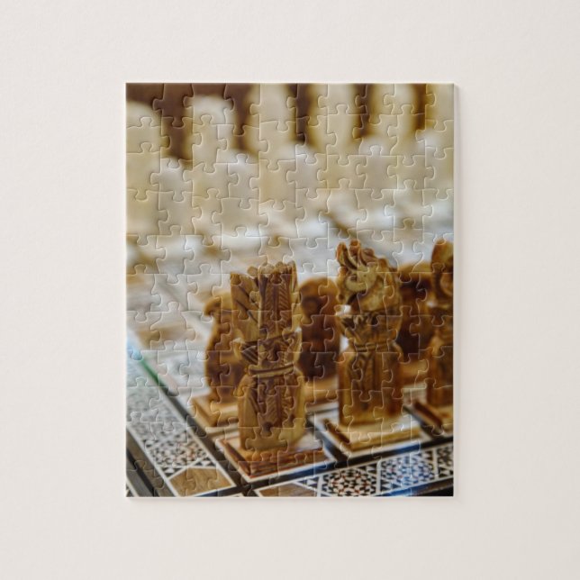 Puzzle Échecs en vente, Bazar Khan el Khalili, (Vertical)