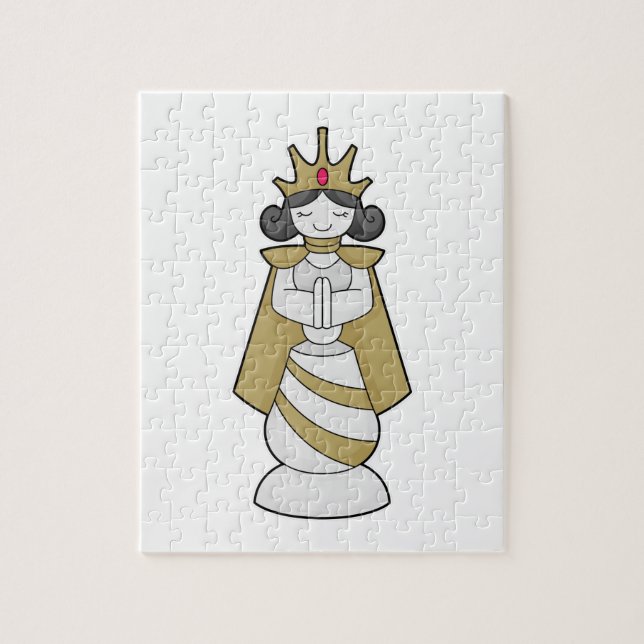 Puzzle Échecs Queen Crown Chess (Vertical)