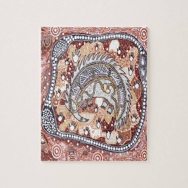 Puzzle Echidna Dreaming (Vertical)