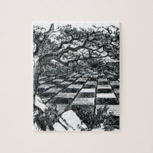 Puzzle Échiquier au pays des merveilles