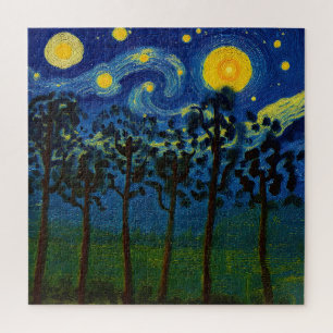 Puzzle Echos de Forêt de l'Infinité - Un paysage forestie